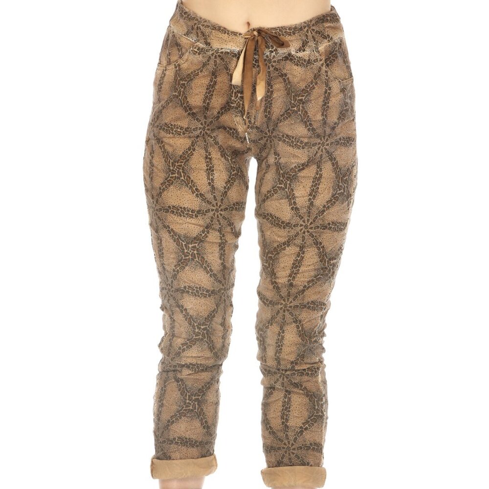 Camel Safari Chic stretchable Pant